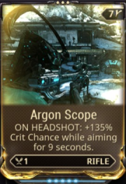 Argon Scope